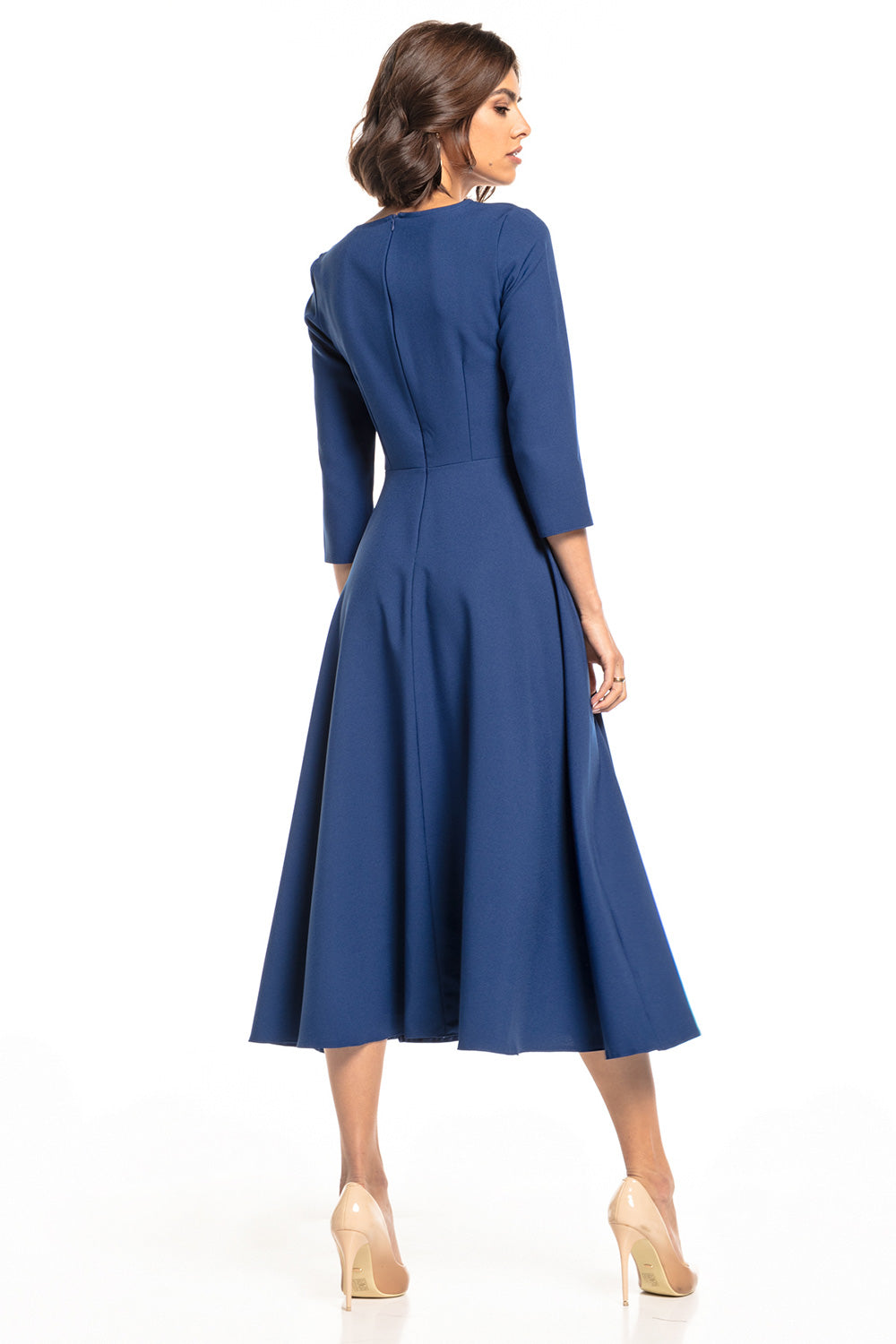 All-Day Comfort: Women Dress-Tessita-navy blue-L-Urbanheer
