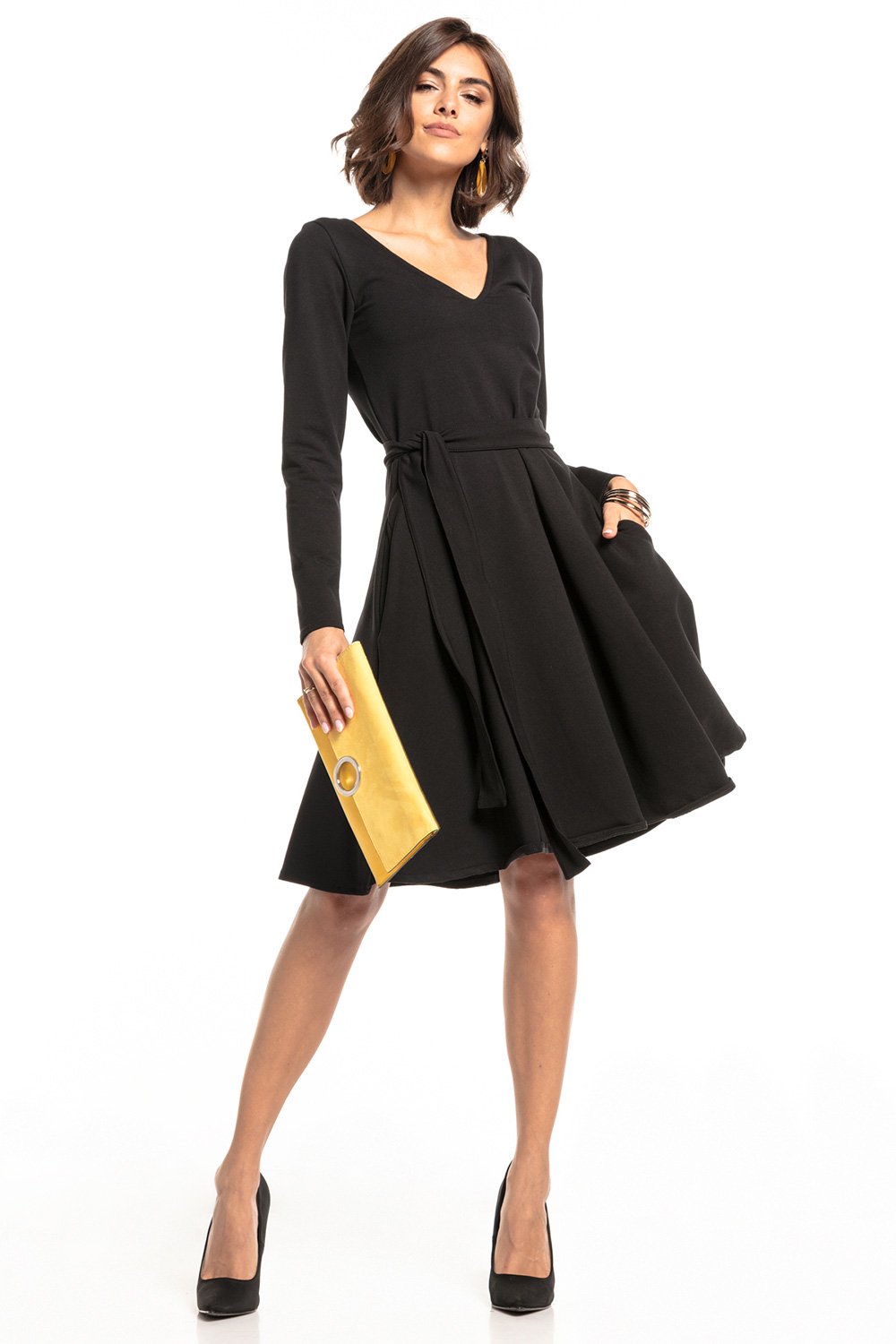All-Day Comfort: Women Dress-Tessita-black-L-Urbanheer