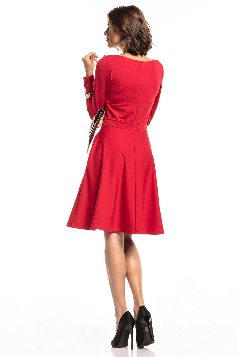 All-Day Comfort: Women Dress-Tessita-red-L-Urbanheer