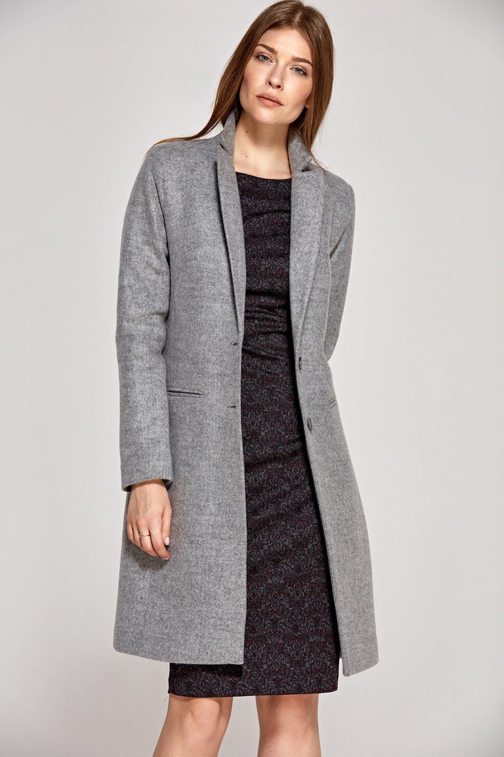 New Season Warm & Stylish Coat outfit-Clothing - Women-Nife-grey-36-Urbanheer