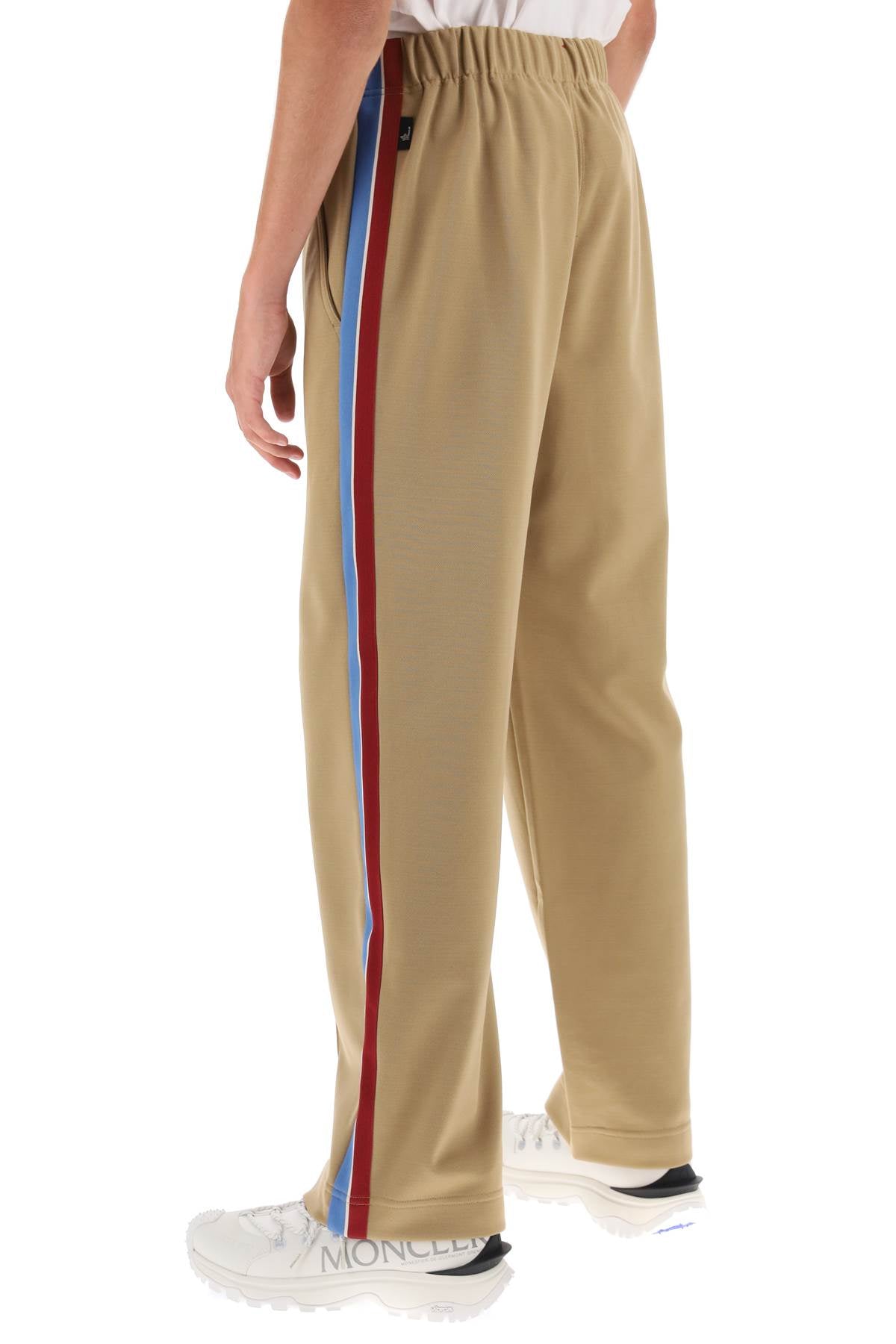 Moncler grenoble jogger pants with side bands-Moncler GRENOBLE-S-Urbanheer