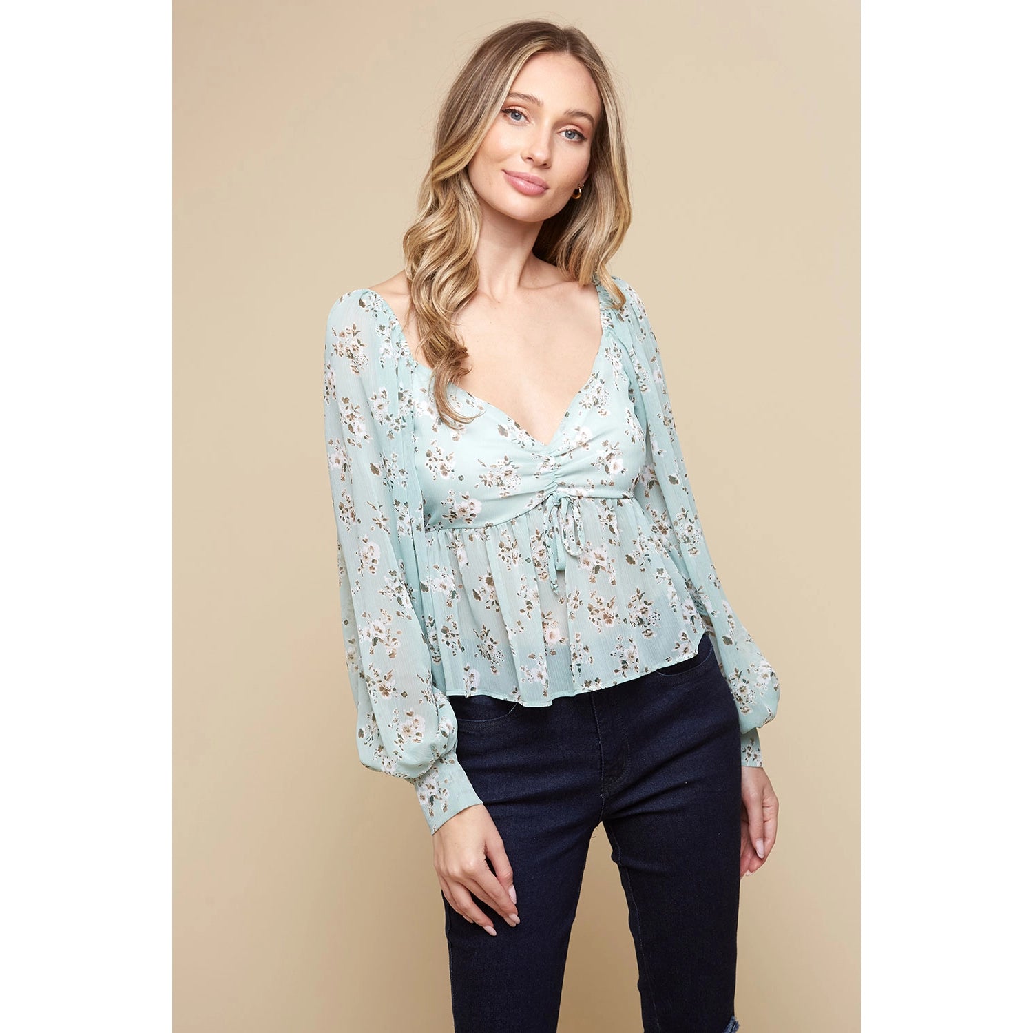 Elegant V Neck Top-Saints & Hearts-S-Urbanheer