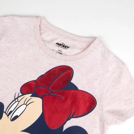 Minnie Knit Single Jersey Short T-shirt.