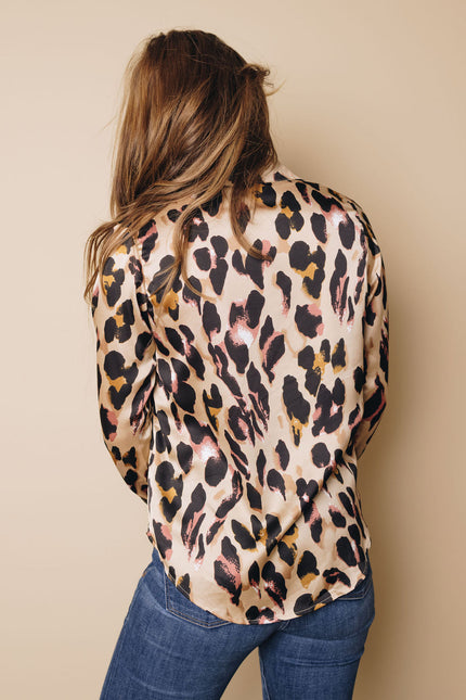 Sarah Leopard Shirt