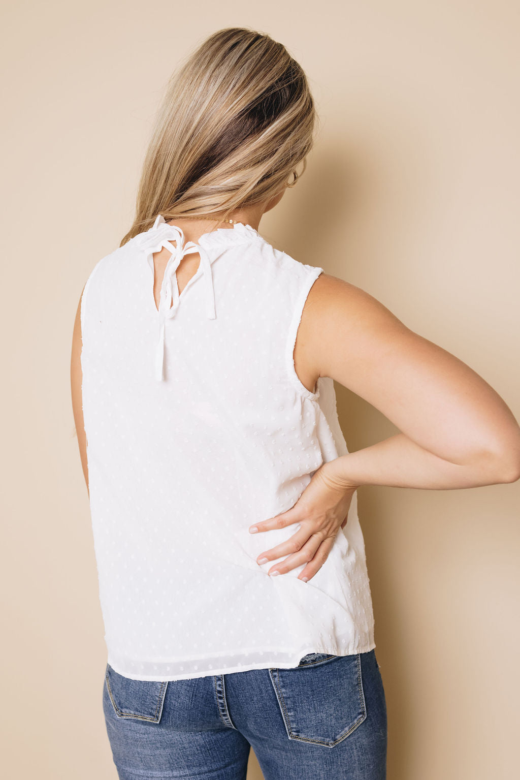 Cody Swiss Dot Tank-UHXSW-WHITE-SMALL-Urbanheer