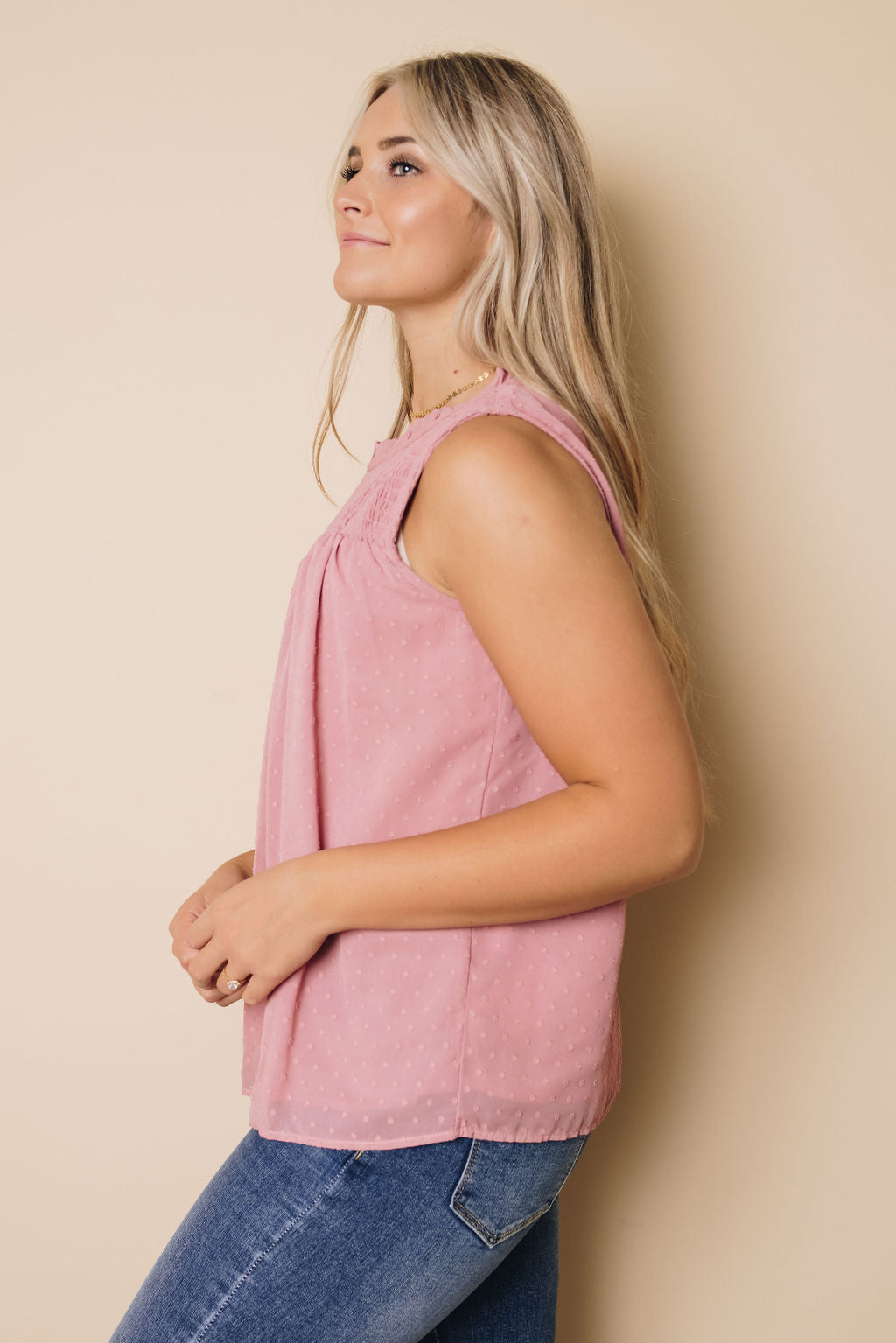 Cody Swiss Dot Tank-UHXSW-WHITE-SMALL-Urbanheer