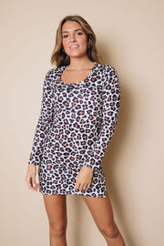 Amy Leopard Bodycon Mini Dress-UHXSW-LEOPARD-SMALL-Urbanheer