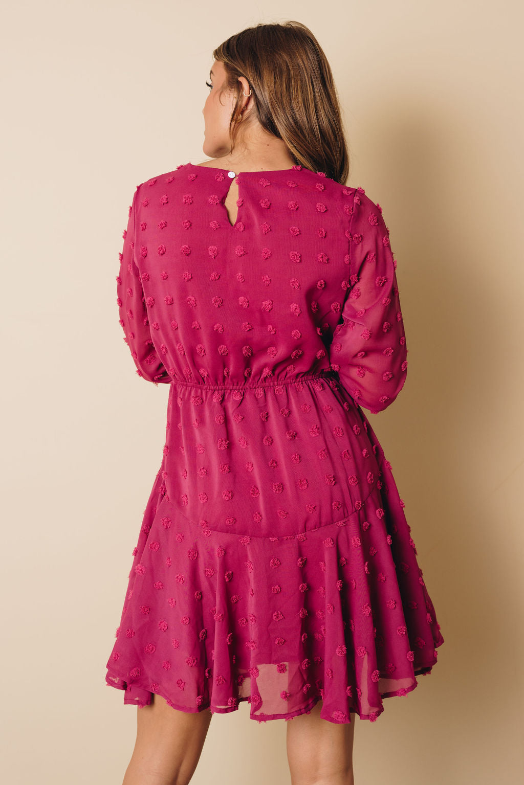 Monson Swiss Dot Mini Dress-UHXSW-WHITE-SMALL-Urbanheer