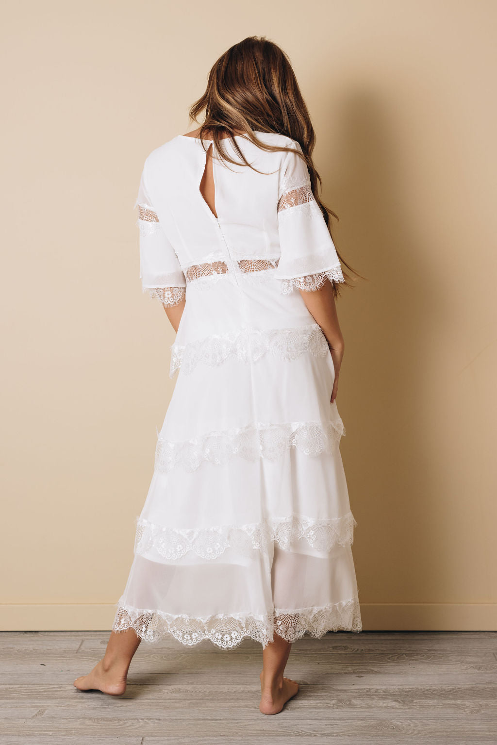 Portia Layered Long Dress-UHXSW-WHITE-SMALL-Urbanheer