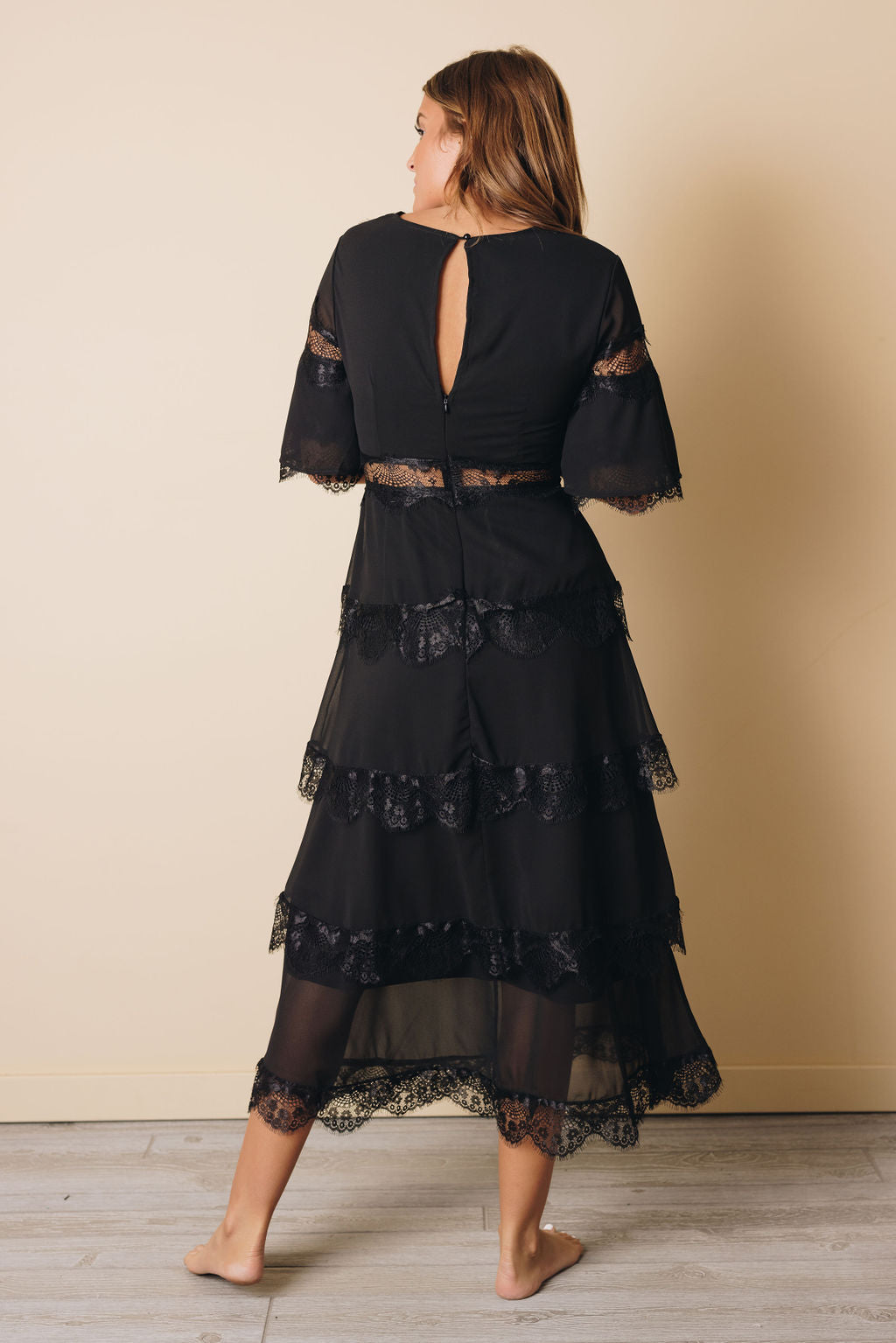 Portia Layered Long Dress-UHXSW-WHITE-SMALL-Urbanheer