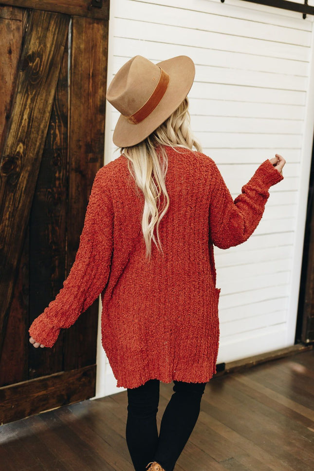 Homegrown Pebble Textured Cardigan-Stay Warm in Style-Urbanheer