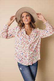 Linnet Floral Button Up Top-UHXSW-FLORAL-SMALL-Urbanheer