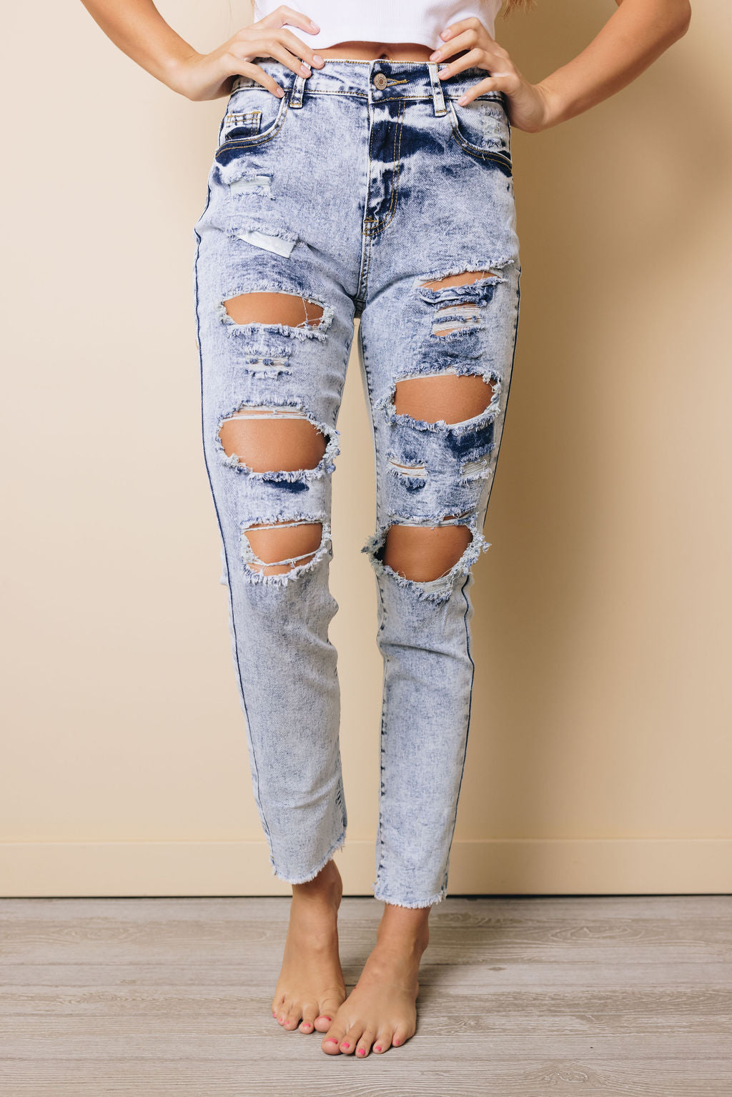 Noralee Ripped Slim-Fit Jeans-UHXSW-SKY BLUE-SMALL-Urbanheer
