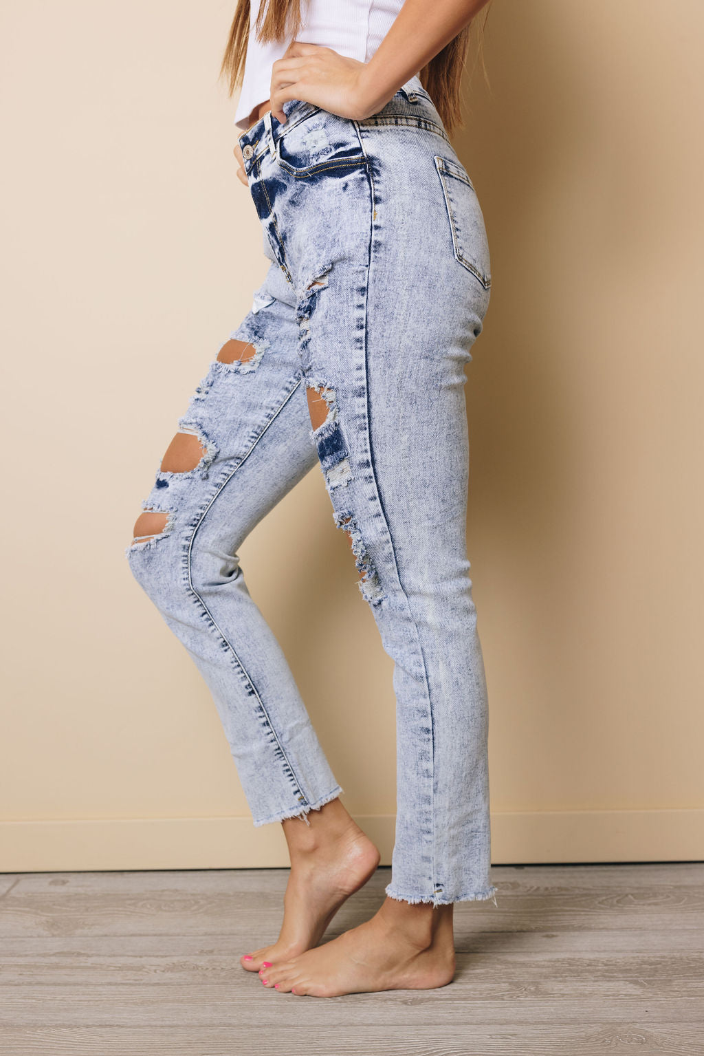 Noralee Ripped Slim-Fit Jeans-UHXSW-SKY BLUE-SMALL-Urbanheer