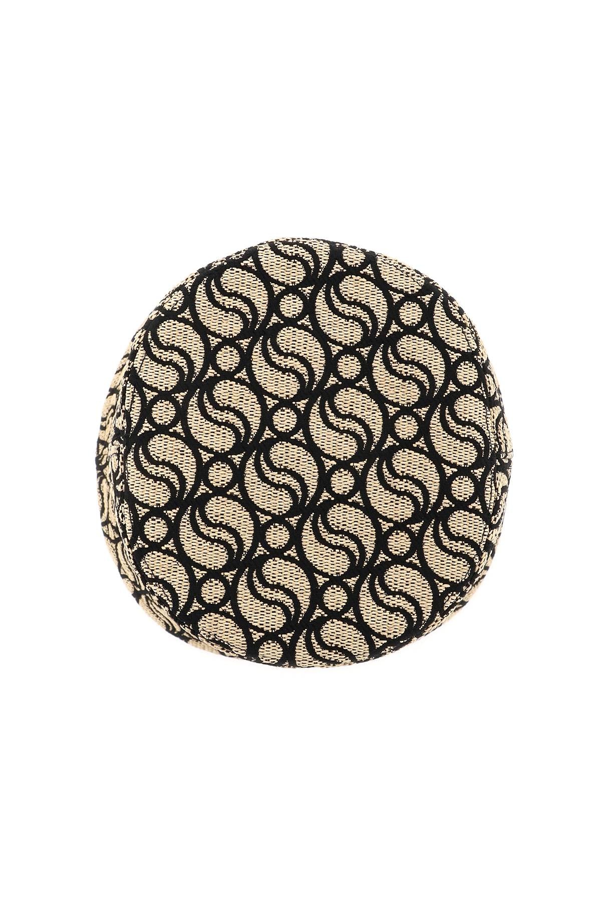 Stella Mccartney S-Wave Woven Straw Bucket Hat-Stella McCartney-57-Urbanheer