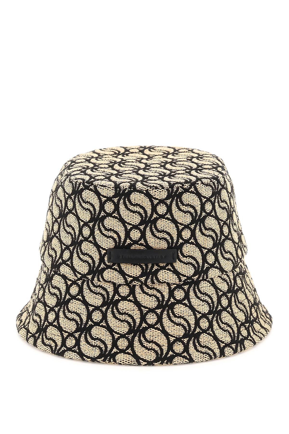 Stella Mccartney S-Wave Woven Straw Bucket Hat-Stella McCartney-57-Urbanheer