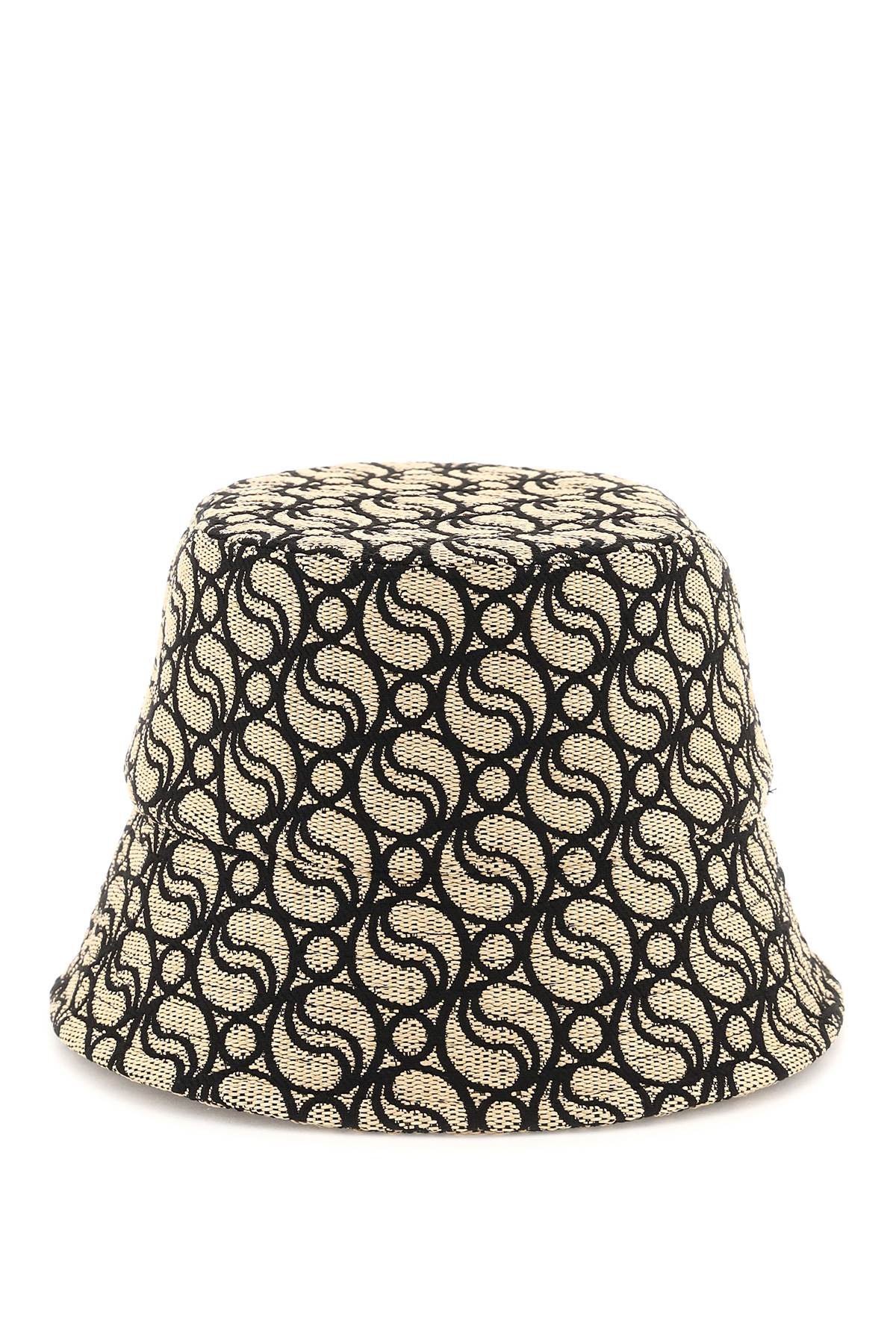 Stella Mccartney S-Wave Woven Straw Bucket Hat-Stella McCartney-57-Urbanheer
