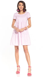 Women All-Day Comfort: Women Dress-Tessita-pink-L-Urbanheer
