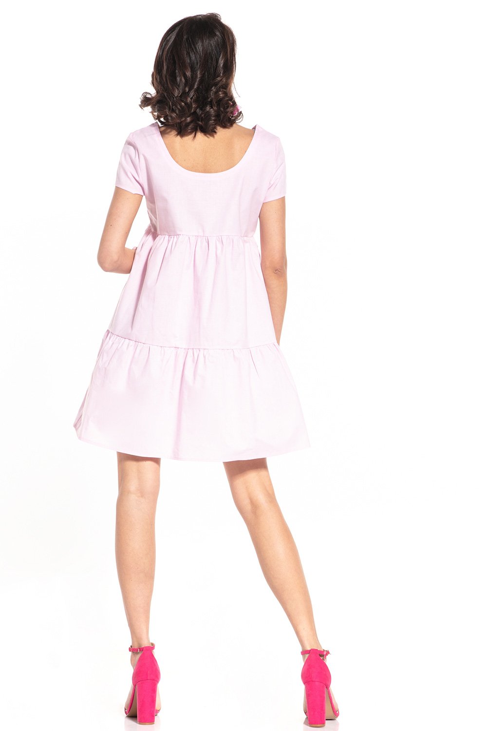 Women All-Day Comfort: Women Dress-Tessita-pink-L-Urbanheer