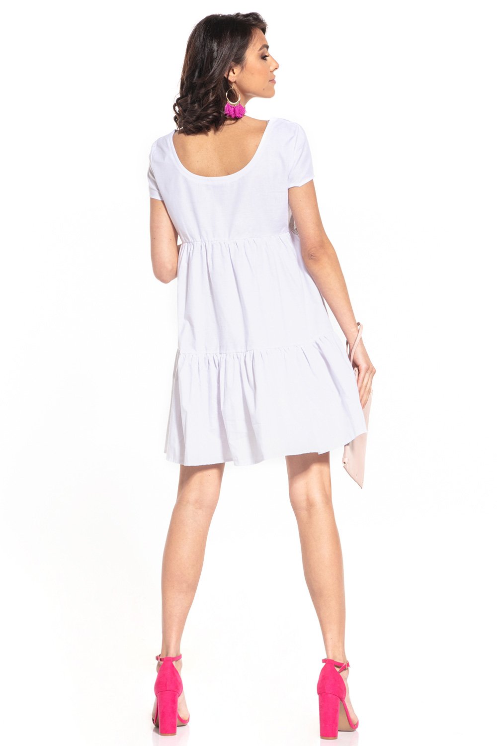 Women All-Day Comfort: Women Dress-Tessita-white-L-Urbanheer