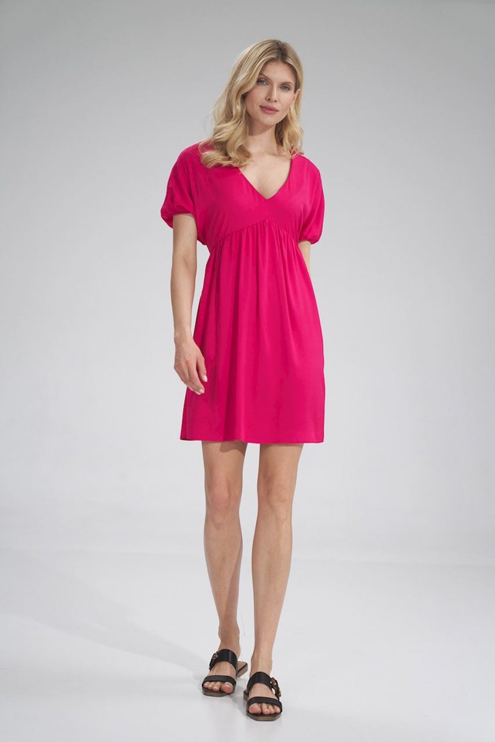 All-Day Comfort: Women Dress-Figl-pink-L/XL-Urbanheer