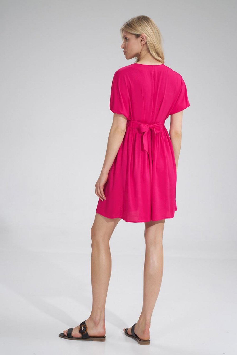 All-Day Comfort: Women Dress-Figl-pink-L/XL-Urbanheer