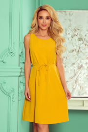 All-Day Comfort: Women Dress-Numoco-yellow-XL-Urbanheer