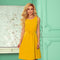 All-Day Comfort: Women Dress-Numoco-yellow-XL-Urbanheer