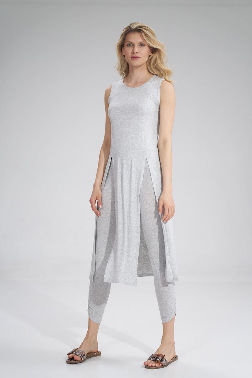 Grace Tunic-Clothing - Women-Figl-grey-S-Urbanheer