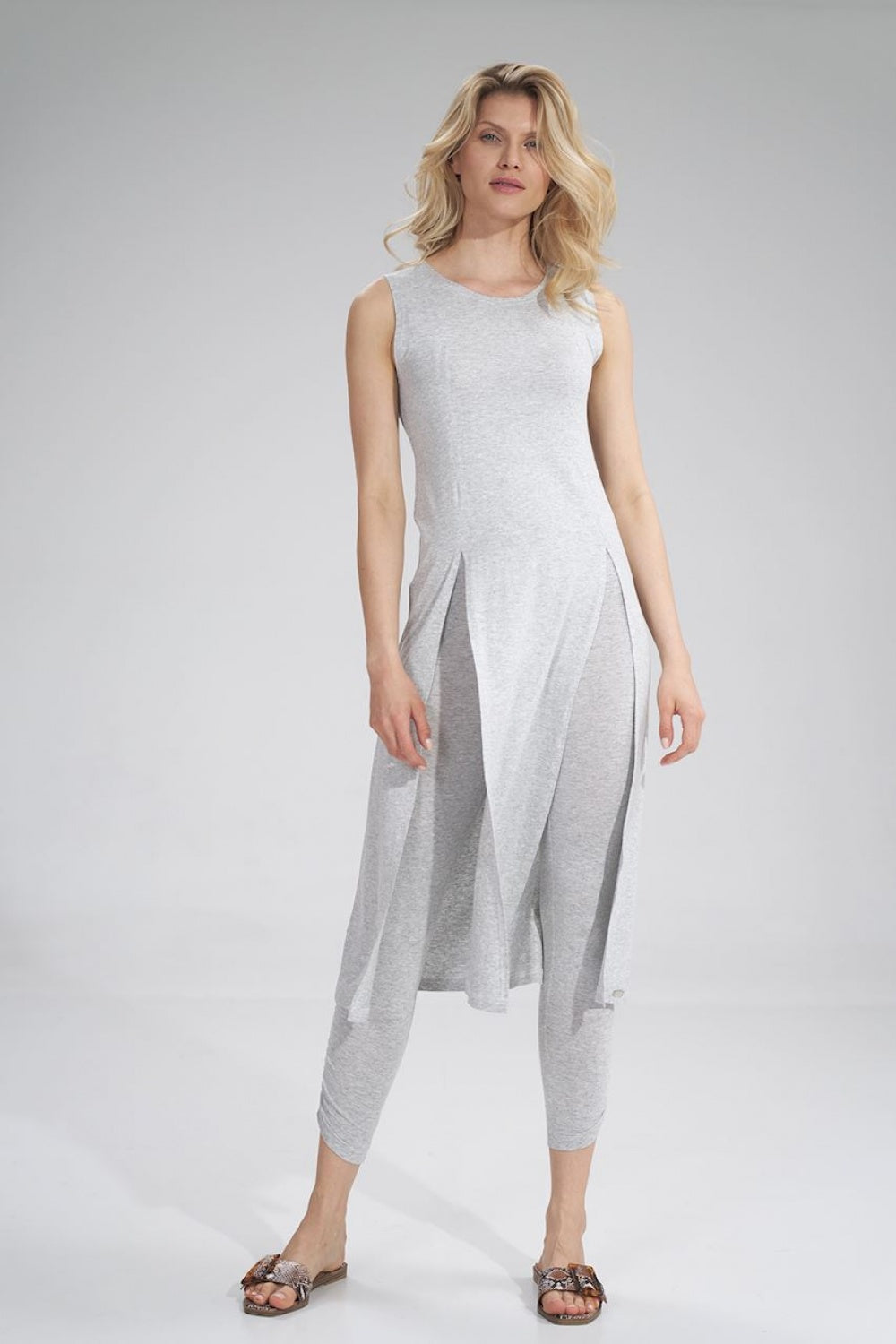 Grace Tunic-Clothing - Women-Figl-grey-S-Urbanheer