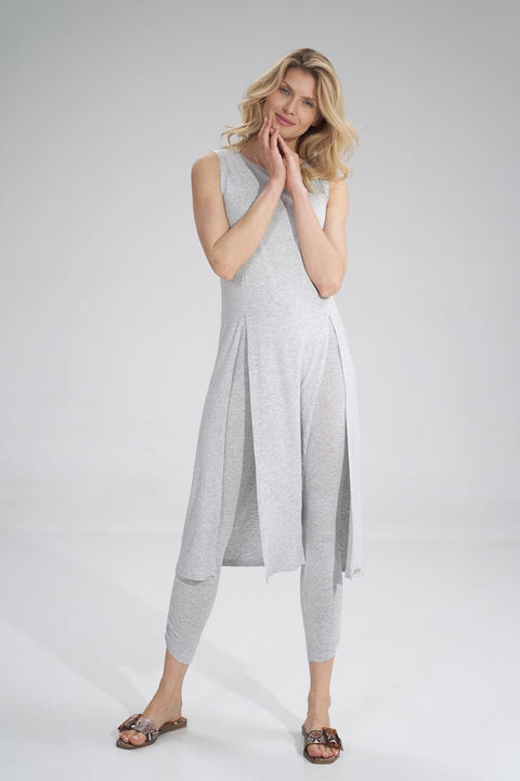 Grace Tunic-Clothing - Women-Figl-grey-S-Urbanheer