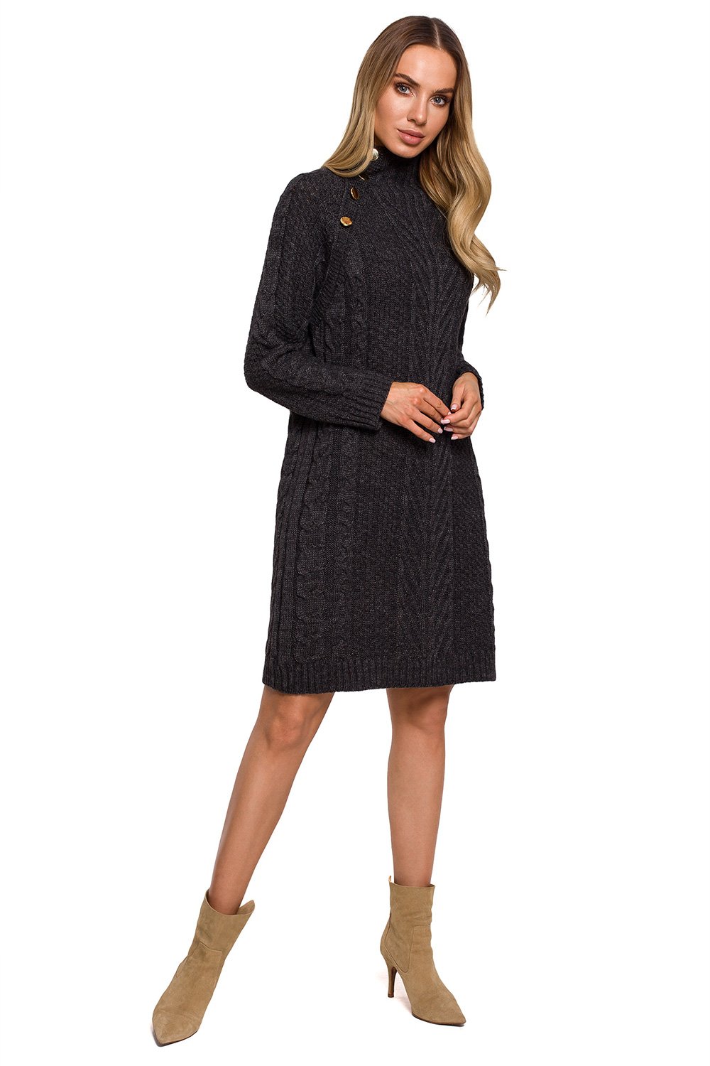 All-Day Comfort: Women Dress-Moe-grey-L/XL-Urbanheer