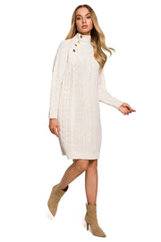 All-Day Comfort: Women Dress-Clothing - Women-Moe-beige-L/XL-Urbanheer
