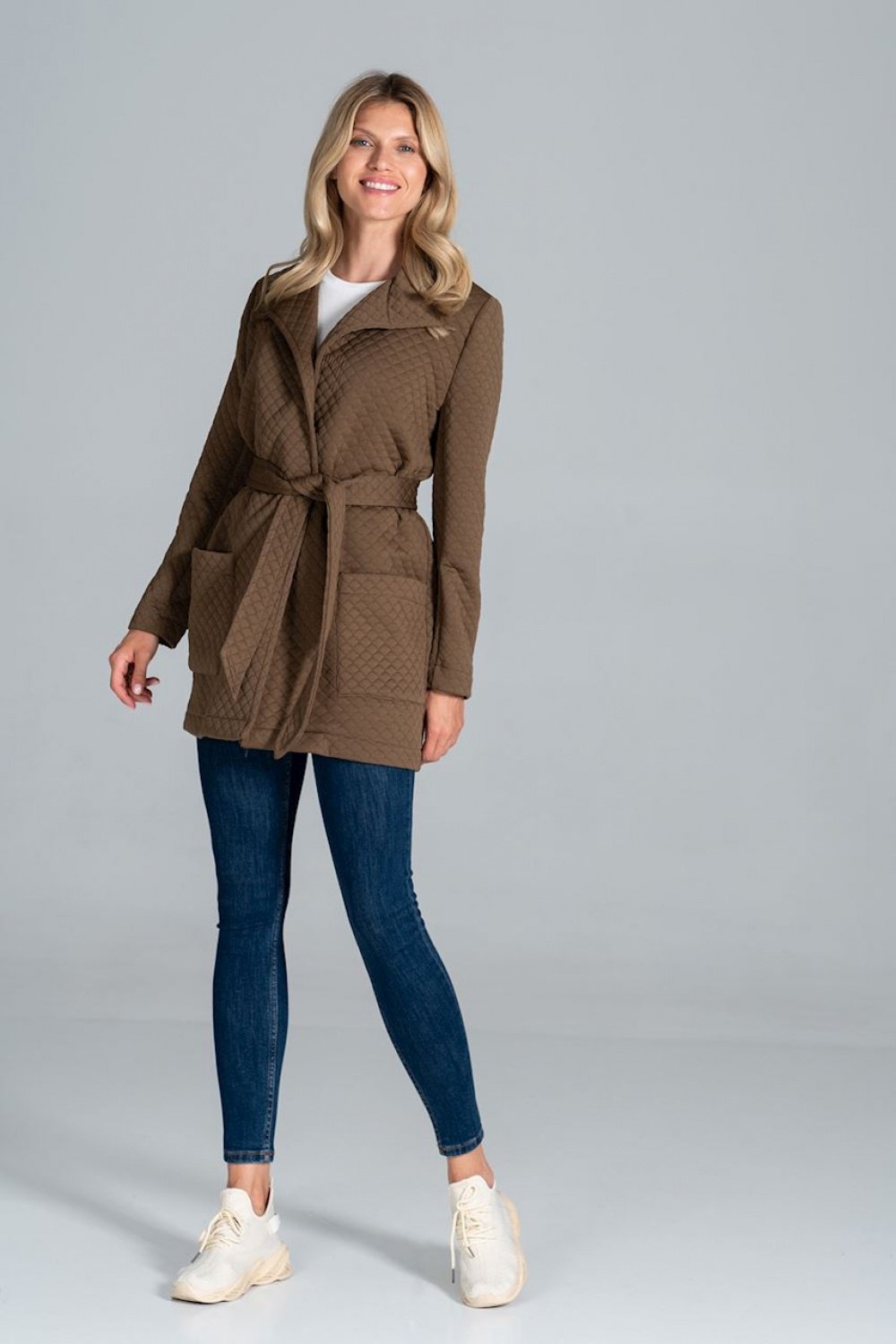 New Season Warm & Stylish Coat Outfit-Clothing - Women-Figl-brown-L/XL-Urbanheer