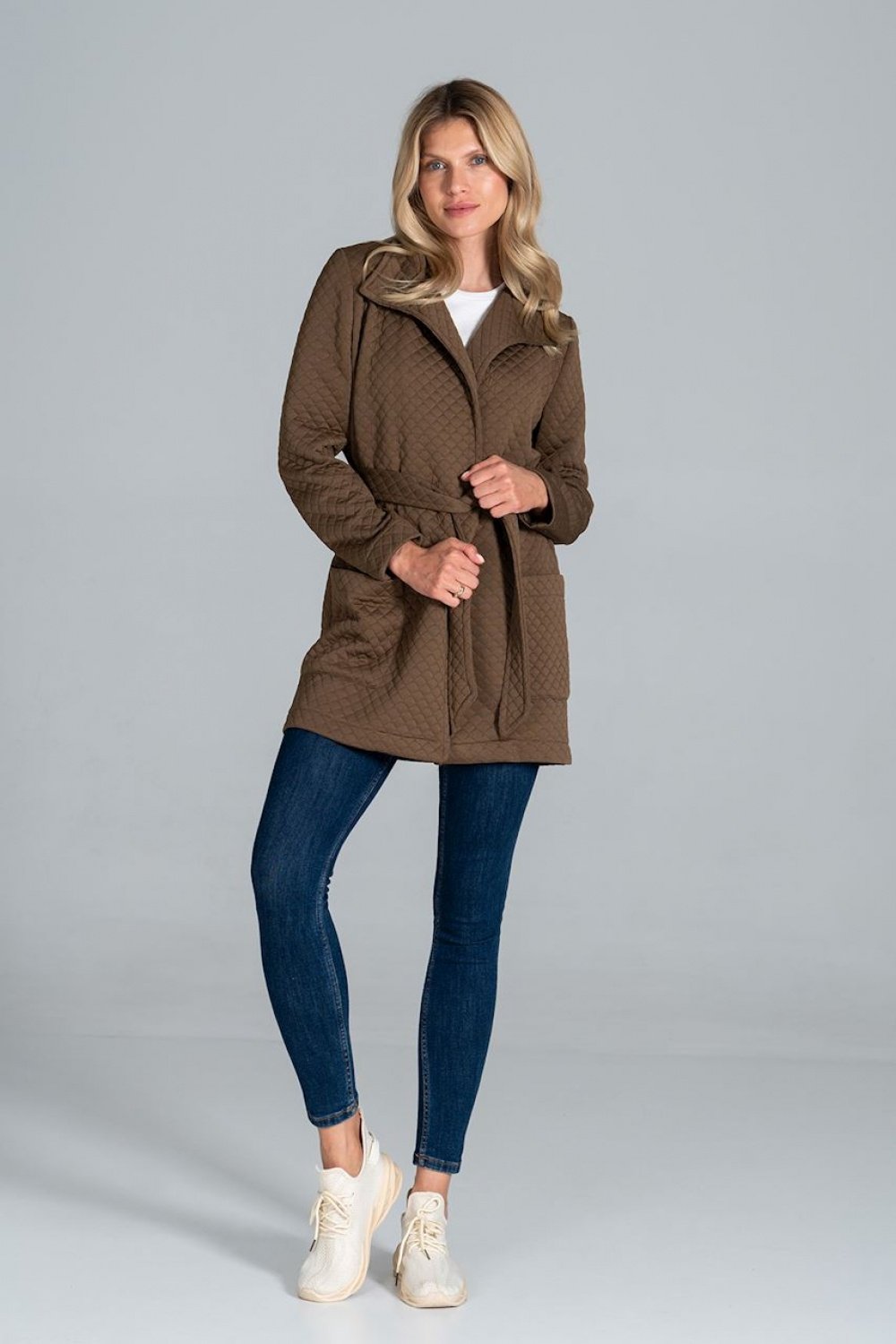 New Season Warm & Stylish Coat Outfit-Clothing - Women-Figl-brown-L/XL-Urbanheer