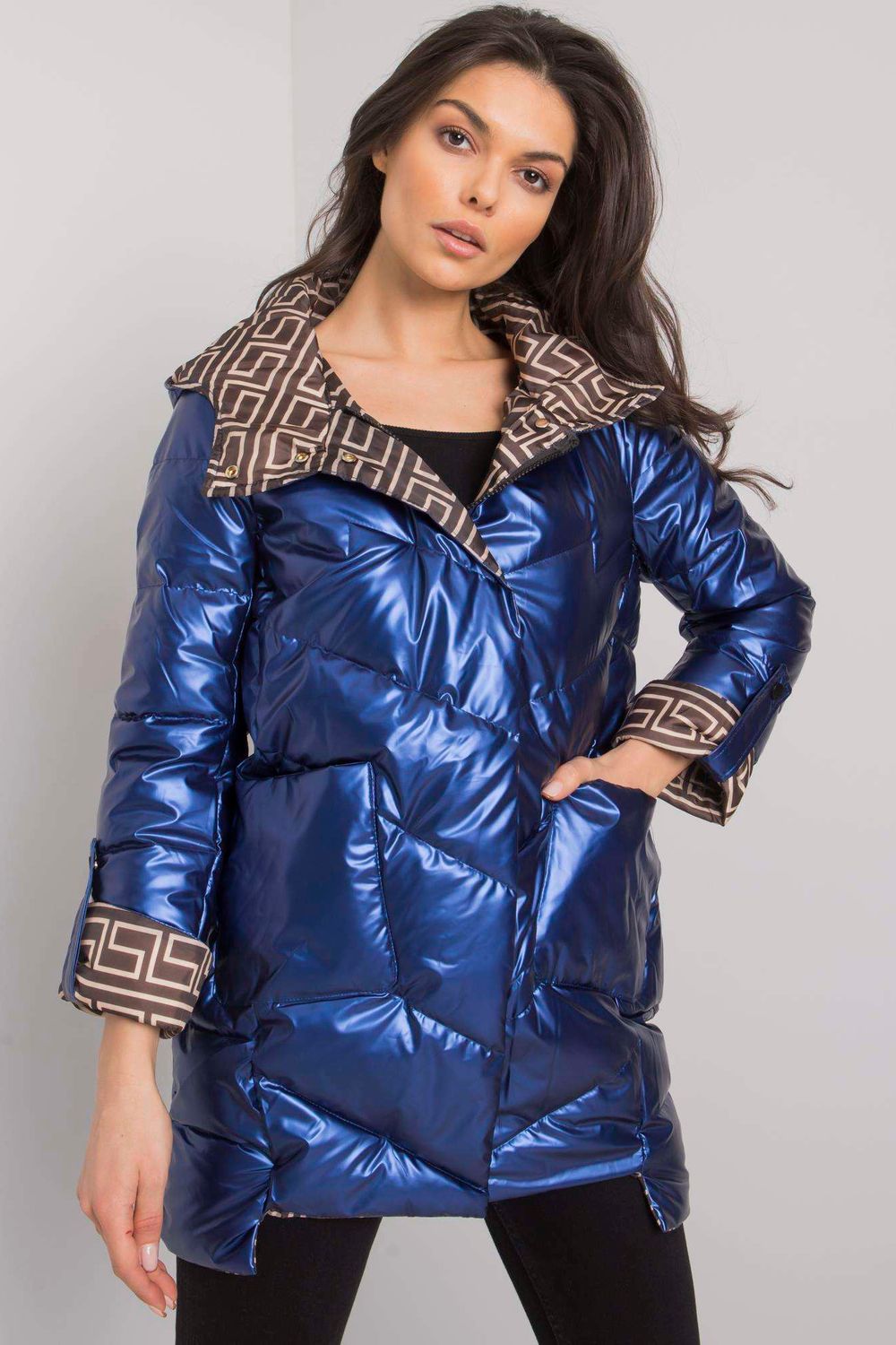 Jacket Outfit-Clothing - Women-Yups-blue-L-Urbanheer