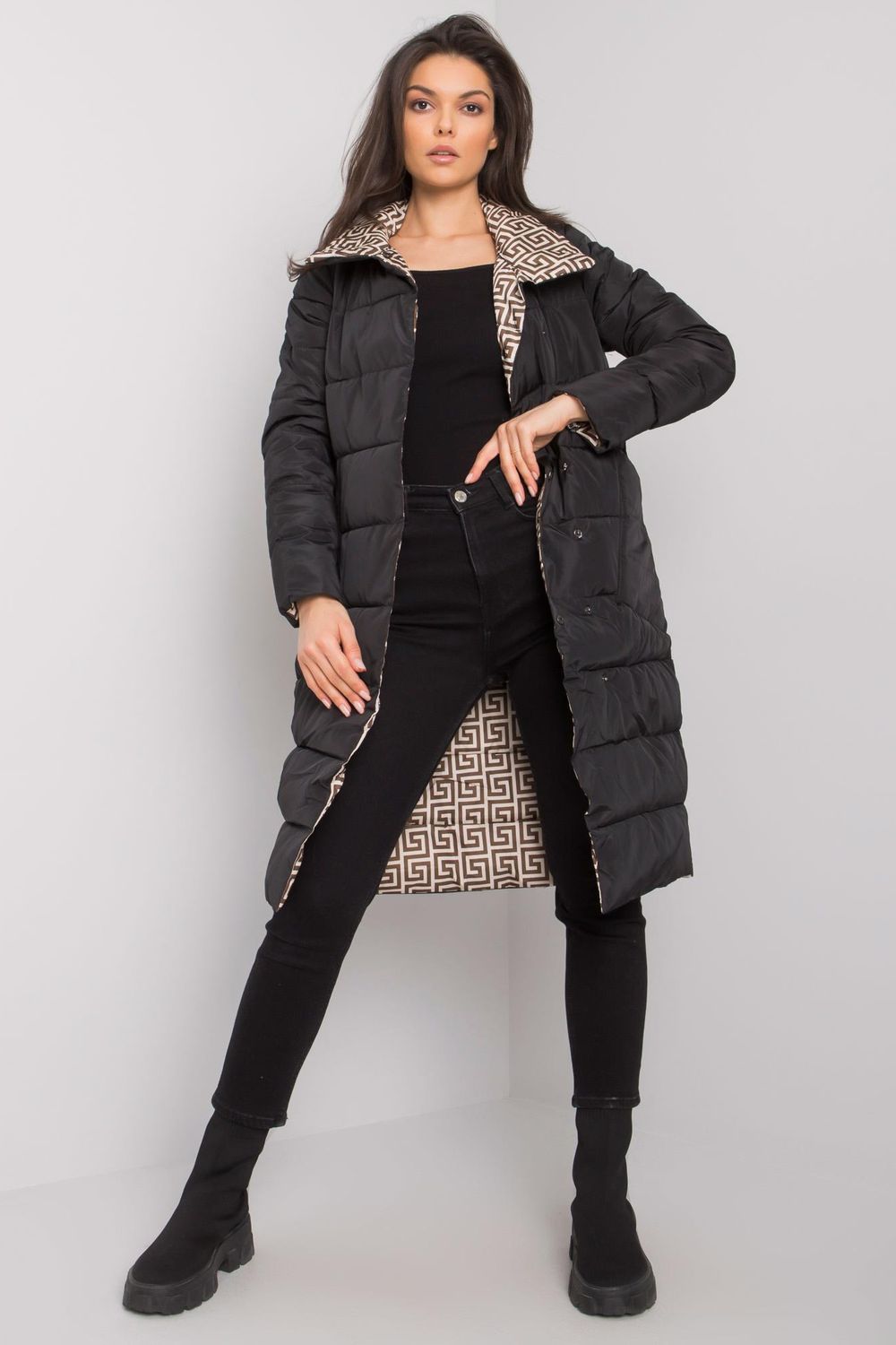 New Season Warm & Stylish Coat Outfit-Clothing - Women-Yups-black-L-Urbanheer