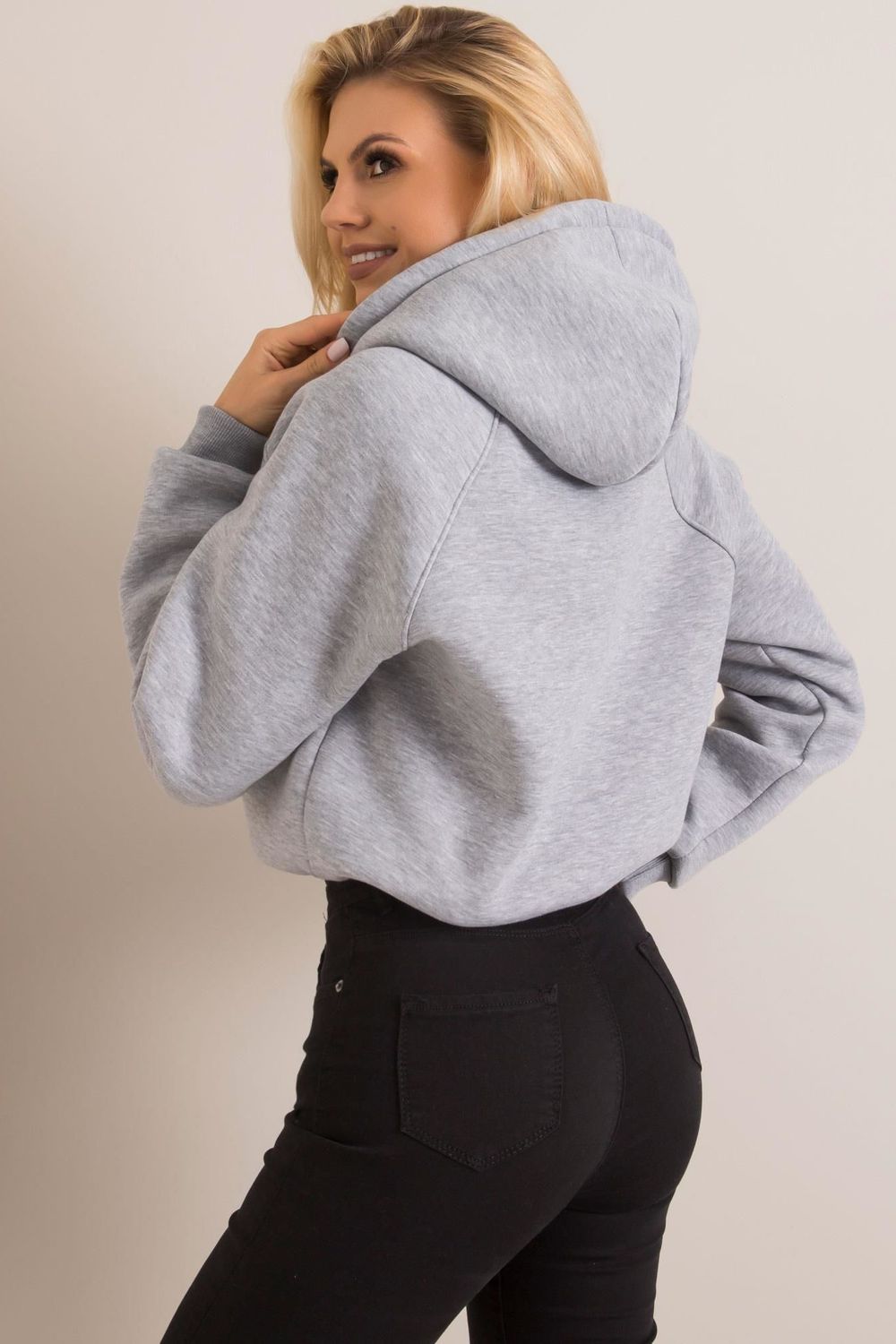 Sweatshirt-Clothing - Women-BFG-grey-L-Urbanheer