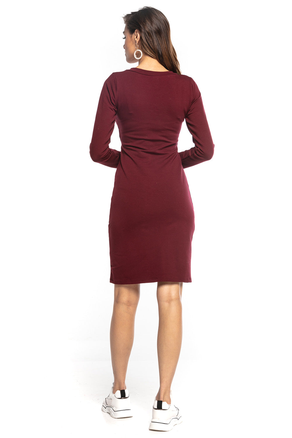 All-Day Comfort: Women Dress-Tessita-red-L-Urbanheer