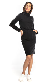 All-Day Comfort: Women Dress-Tessita-black-L-Urbanheer