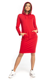 All-Day Comfort: Women Dress-Tessita-red-L-Urbanheer