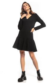 All-Day Comfort: Women Dress-Tessita-black-L-Urbanheer