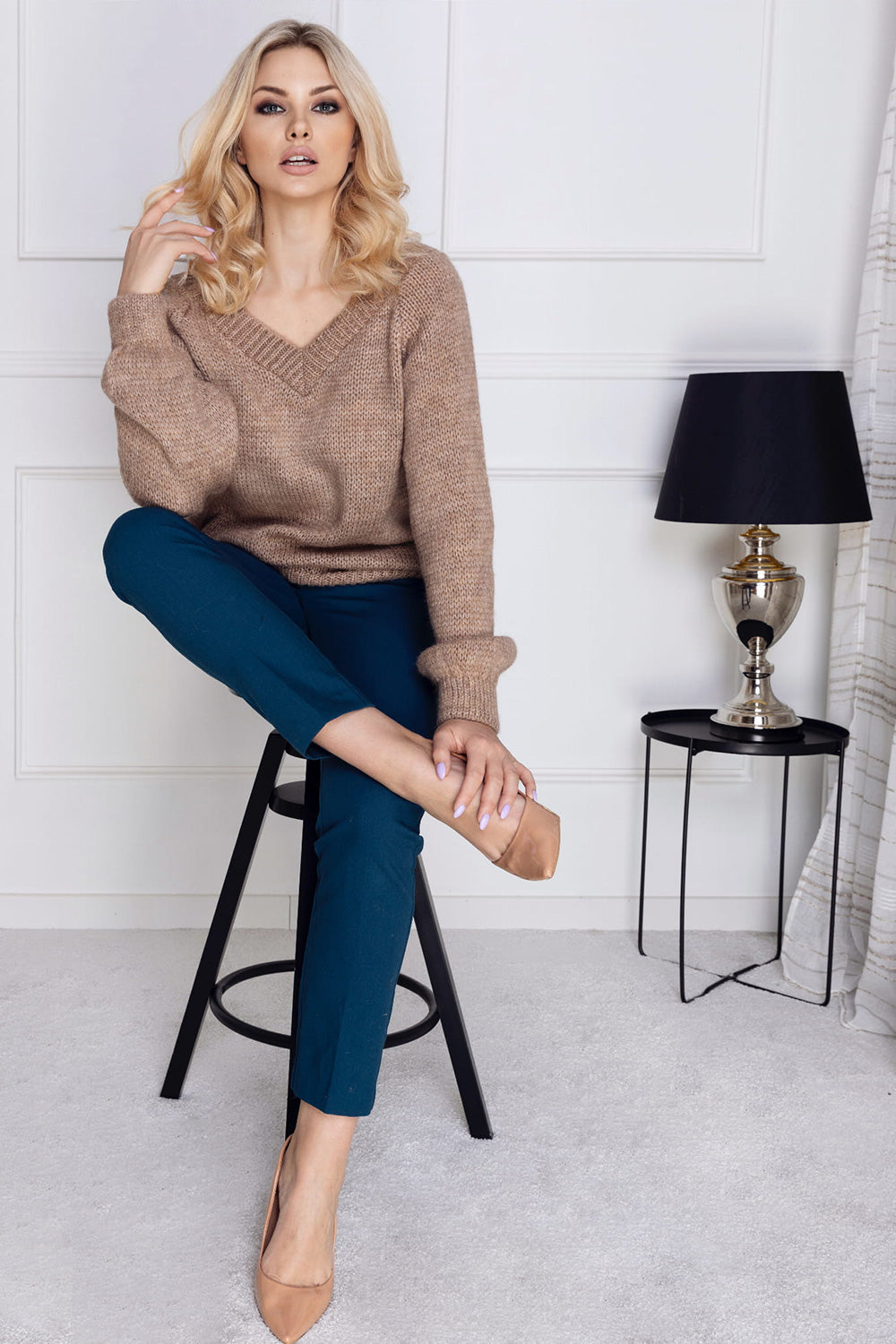 Jumper Outfit-PeeKaBoo-beige-one-size-fits-all-Urbanheer