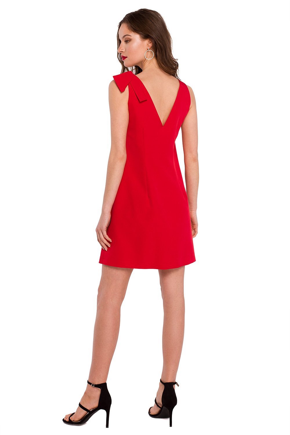 All-Day Comfort: Women Dress-Makover-red-L-Urbanheer