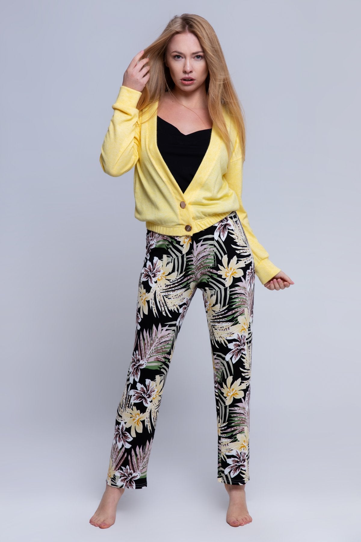 Cardigan Women Outfit 164571 Sensis-Sensis-yellow-L/XL-Urbanheer