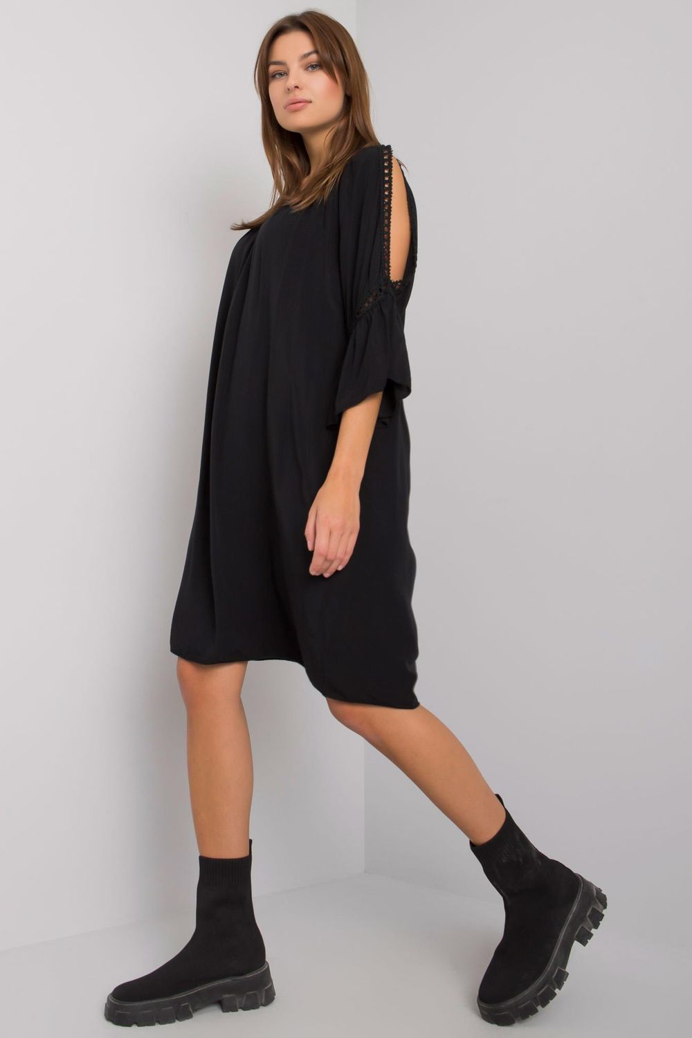 Women Women Daydress-Och Bella-black-S-Urbanheer