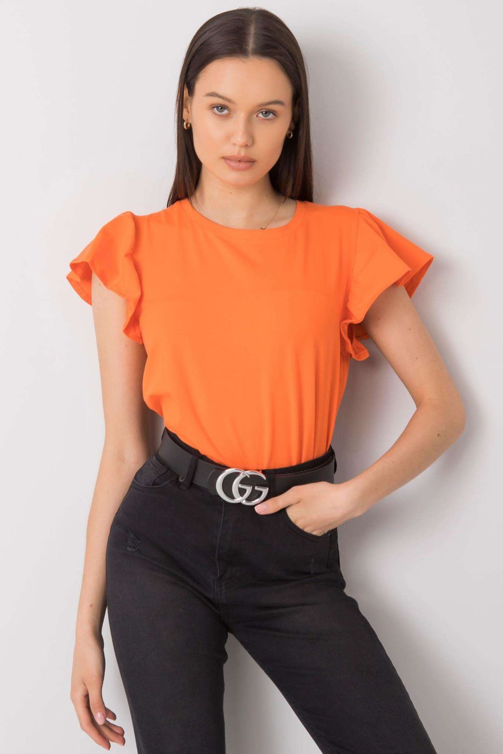 Grace Blouse-Fancy-orange-one-size-fits-all-Urbanheer