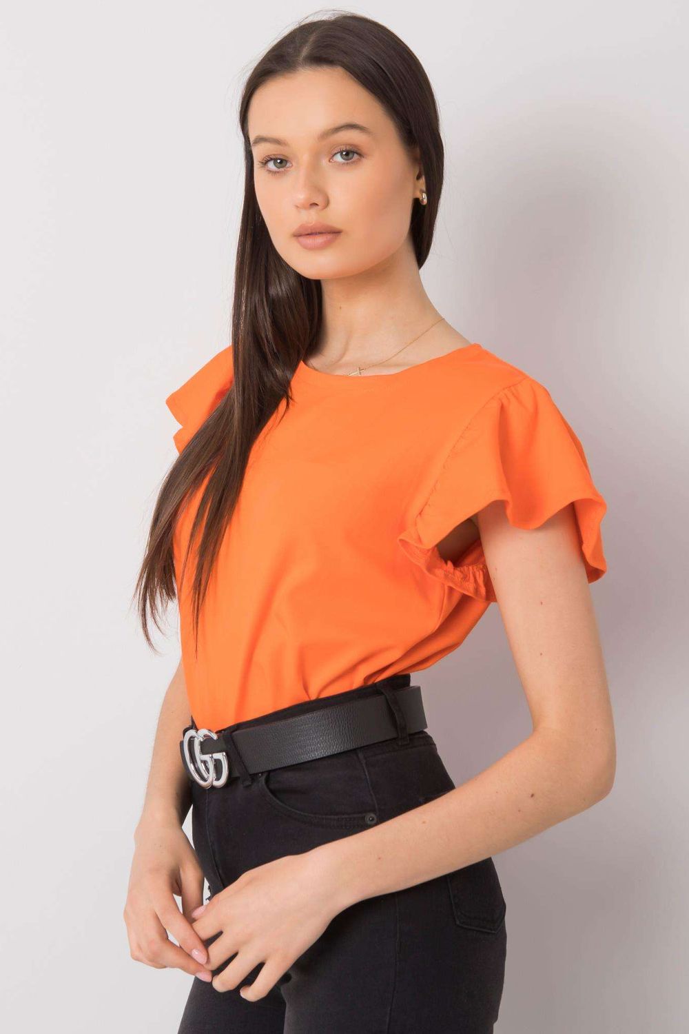 Grace Blouse-Fancy-orange-one-size-fits-all-Urbanheer