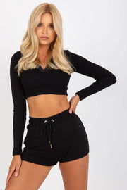 Grace Shorts-Rue Paris-black-L-Urbanheer