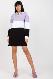 All-Day Comfort: Women Dress-Clothing - Women-Rue Paris-violet-L-Urbanheer